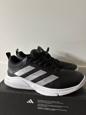 adidas Women's Black and White Athletic Training Shoes